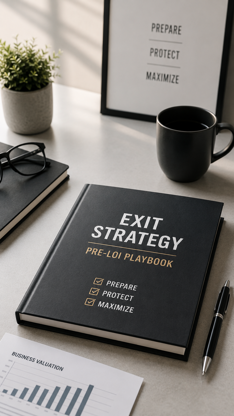 Strategic playbook guidelines for when founders plan to sell a business